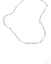 Load image into Gallery viewer, Stony Splendor - White Necklace