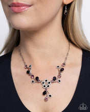 Load image into Gallery viewer, Blossom Queen - Purple Necklace