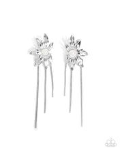 Load image into Gallery viewer, Pearl Panorama - White Post Earrings