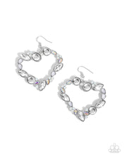 Load image into Gallery viewer, Heart Hierarchy - White Earrings