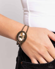 Load image into Gallery viewer, Braided Balance - Brass Bracelet