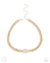 Load image into Gallery viewer, Endearing Edge - Gold Choker Necklace