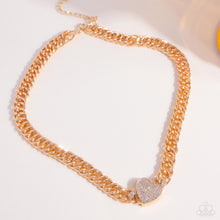 Load image into Gallery viewer, Endearing Edge - Gold Choker Necklace