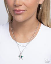 Load image into Gallery viewer, Stackable Stars - Green Necklace