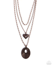Load image into Gallery viewer, Sunburst Stage - Copper Necklace