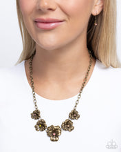 Load image into Gallery viewer, Blatant Botanicals - Brass Necklace