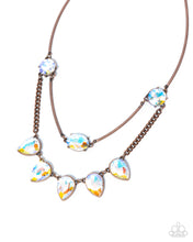 Load image into Gallery viewer, Confident Cascade - Copper Necklace