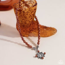 Load image into Gallery viewer, Athenian Affection - Brown Necklace