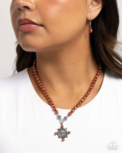 Load image into Gallery viewer, Athenian Affection - Brown Necklace