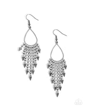 Load image into Gallery viewer, Sharp Streaming - Black Gunmetal Earrings