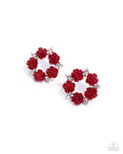 Load image into Gallery viewer, Grace Personified - Red Post Earrings