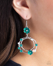 Load image into Gallery viewer, Wreathed Waikiki - Green Earrings