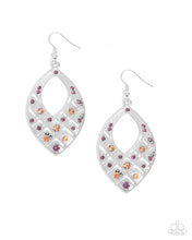 Load image into Gallery viewer, Glittery Gaze - Purple Earrings