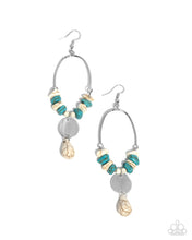 Load image into Gallery viewer, Suspended Santa Fe - White Earrings