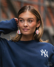 Load image into Gallery viewer, Homerun Haute - White Earrings