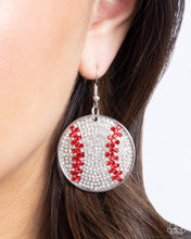 Load image into Gallery viewer, Homerun Haute - White Earrings