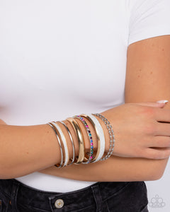 Smoldering Stack - Multimetal/Multicolor Bracelets