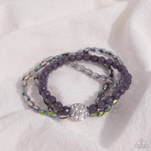Load image into Gallery viewer, Beaded Boundary - Silver Bracelet