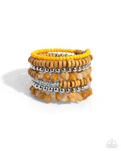 Load image into Gallery viewer, Plentiful Pizzazz - Yellow Bracelet