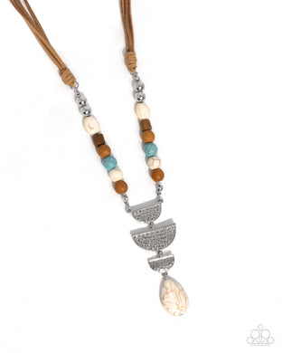 Eclectic Elegance - White Necklace