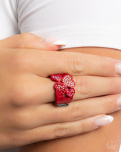 Load image into Gallery viewer, Honorable Hearts - Red Ring