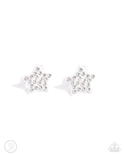 Load image into Gallery viewer, Stellar Skill - White Cuff Earrings