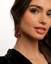 Load image into Gallery viewer, Opera Stage - Red Earrings