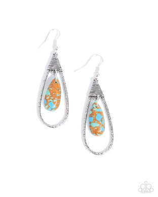 Neatly Natural - Brown Earrings