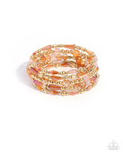 Load image into Gallery viewer, Seasoned Stack - Orange Bracelet