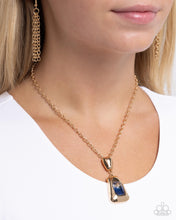 Load image into Gallery viewer, Pendant Promise - Blue Necklace