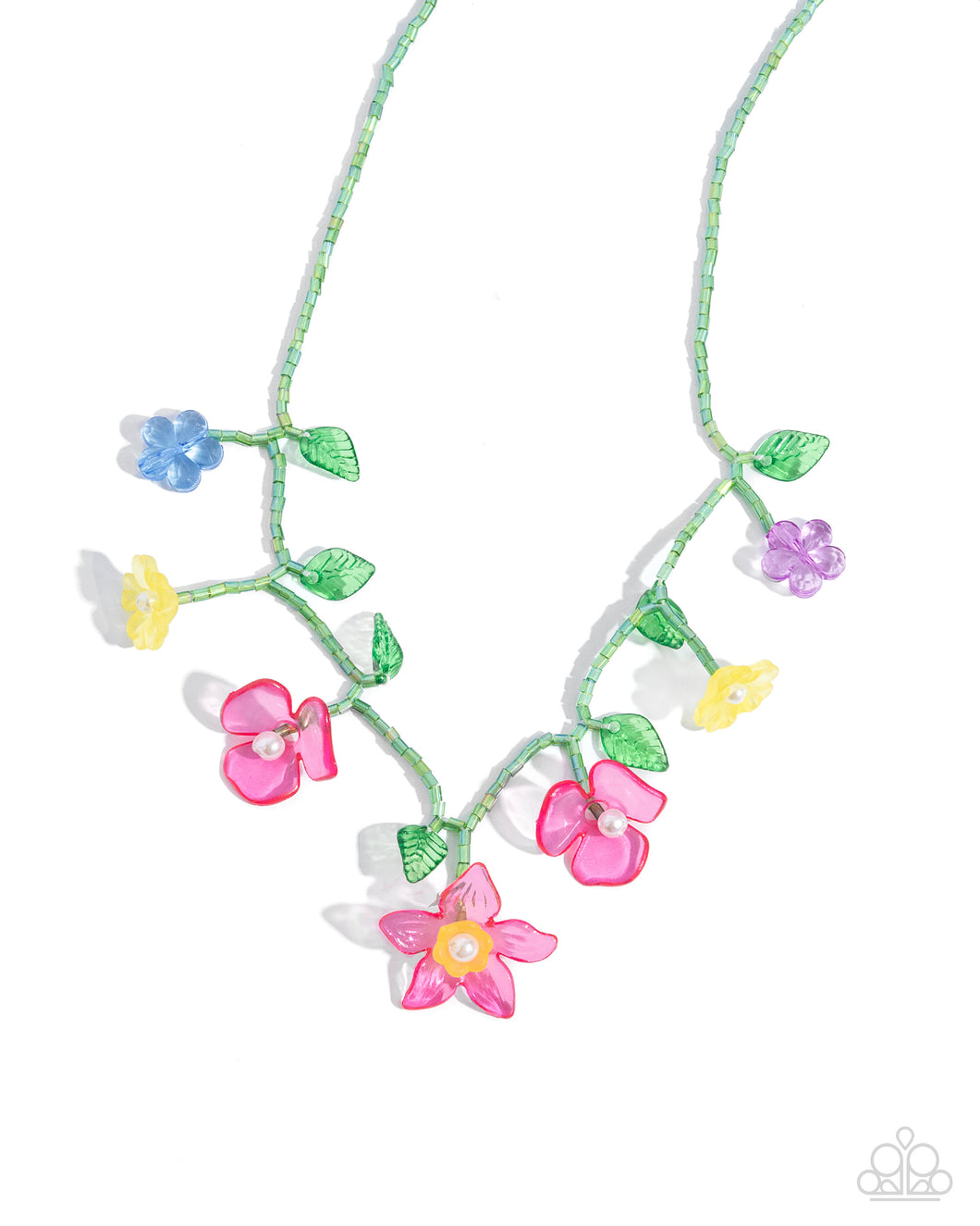 Gourmet Garden - Pink Necklace