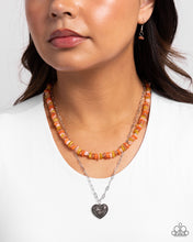 Load image into Gallery viewer, Sentimental Santa Fe - Orange Necklace