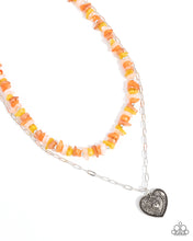 Load image into Gallery viewer, Sentimental Santa Fe - Orange Necklace