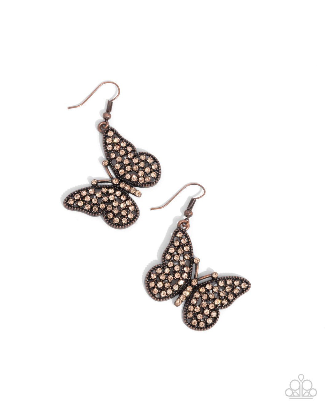 Aerial Audience - Copper Earrings