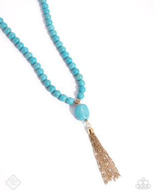 Coachella Chic - Blue Necklace