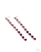Load image into Gallery viewer, Opulent Ombre - Pink Post Earrings