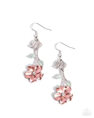 Flourishing Activity - Orange Earrings