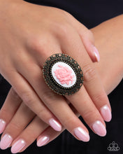 Load image into Gallery viewer, Blooming Brooch - Brass Ring