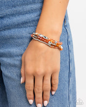 Load image into Gallery viewer, Stellar Salvage - Orange Set of Bracelets
