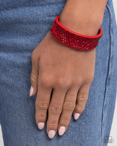 Sprinkling Studs - Red Bracelet