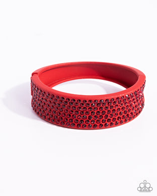 Sprinkling Studs - Red Bracelet