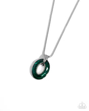 Load image into Gallery viewer, Reflective Rigor - Green Necklace
