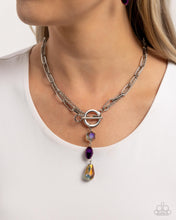 Load image into Gallery viewer, Cultivated Chains - Purple Necklace