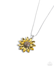 Load image into Gallery viewer, Fortunate Floral - Yellow Necklace