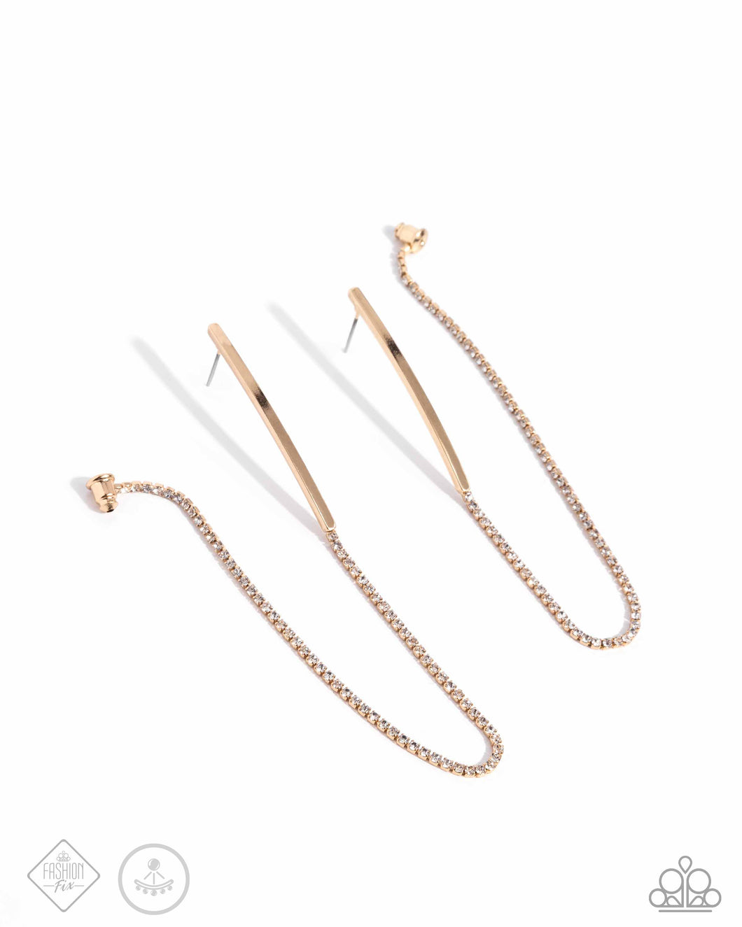 Tailored Trade - Gold Double-Sided Post Earrings