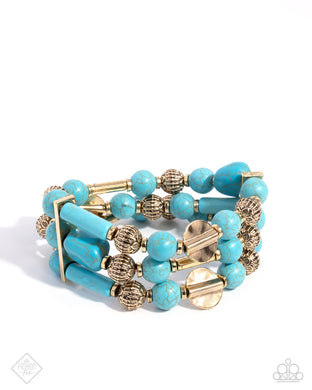 Coachella Confidence - Blue Bracelet