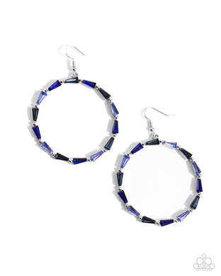 Bounce Around - Blue Earrings