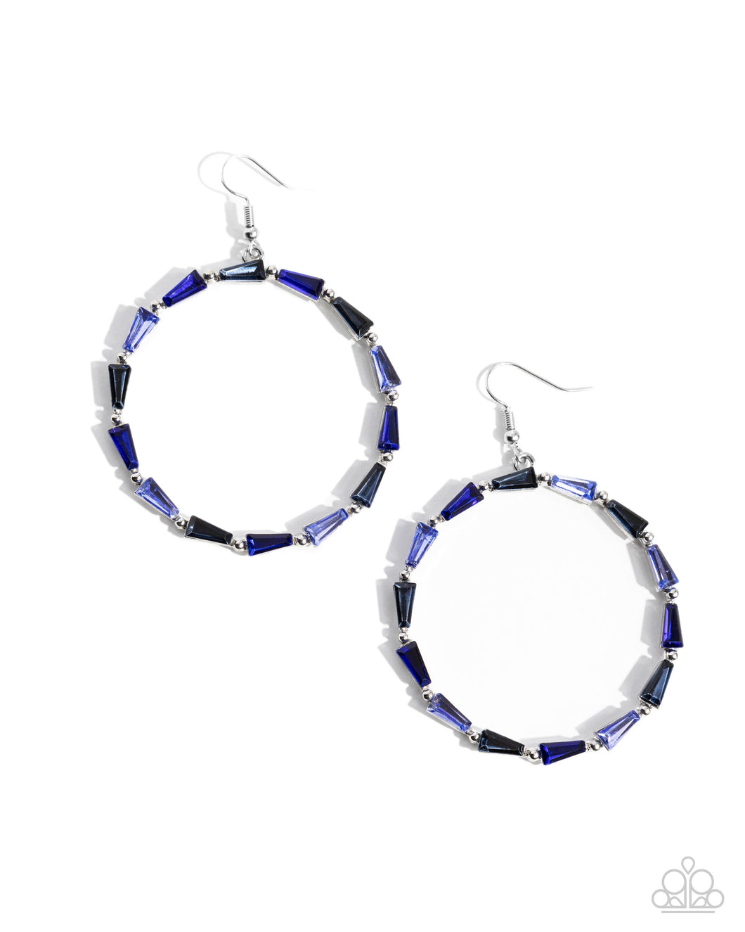 Bounce Around - Blue Earrings