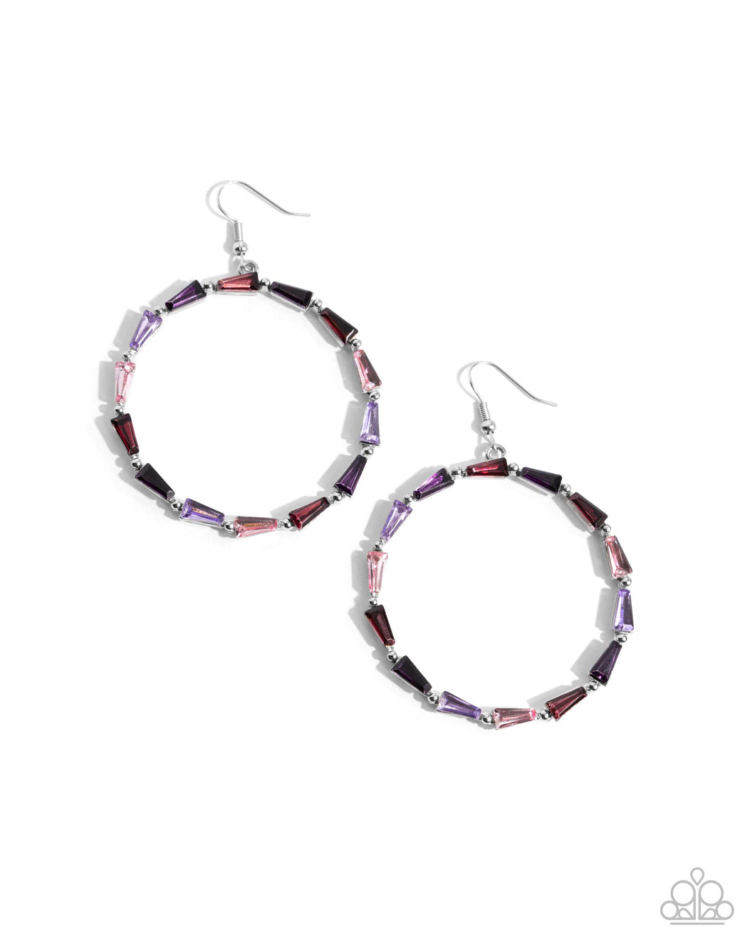 Bounce Around - Purple Earrings