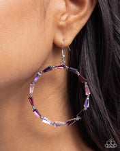 Load image into Gallery viewer, Bounce Around - Purple Earrings